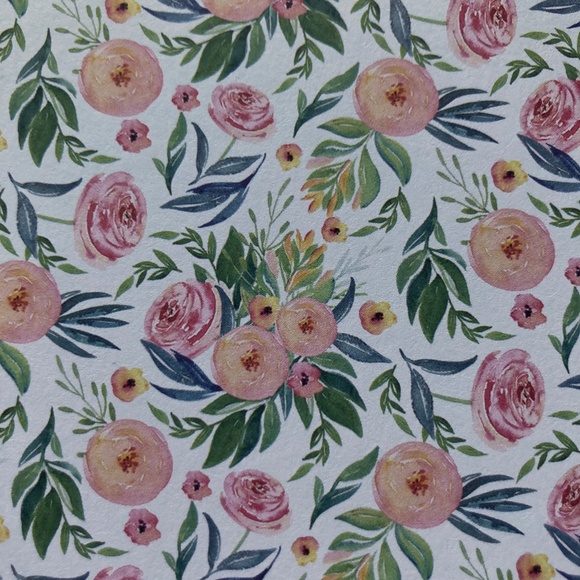 Rifle Floral Watercolor Card-stock NWOT Scrapbook Craft Paper - Picture 8 of 9